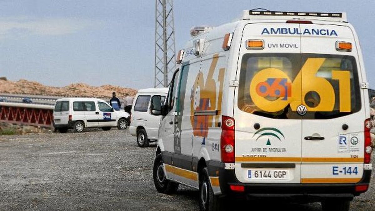 Imagen de archivo de una ambulancia del 061.