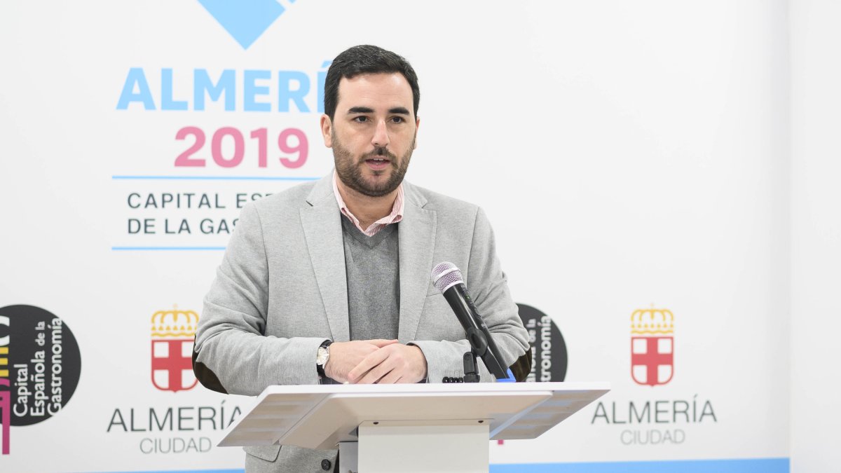 Carlos Sánchez, concejal de Promoción de la ciudad.