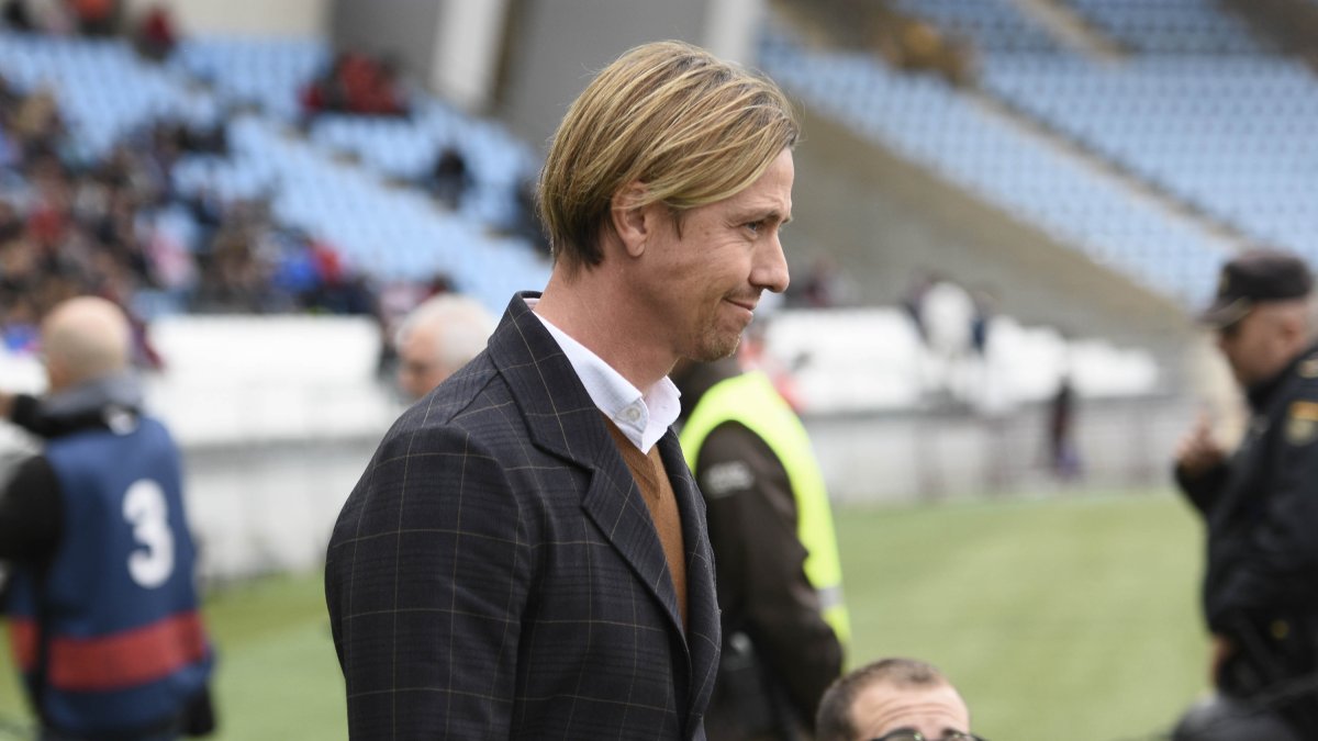 El entrenador del Almería.