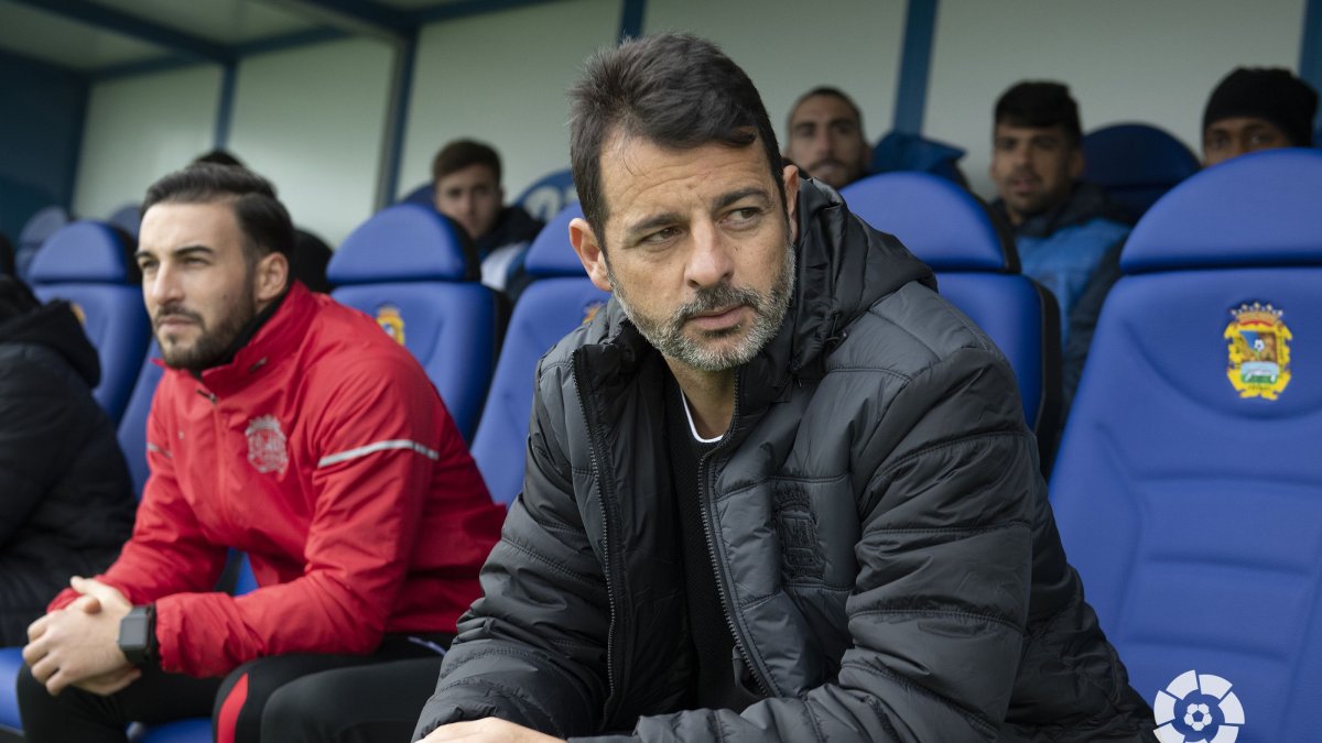 Mere es el entrenador del Fuenlabrada.