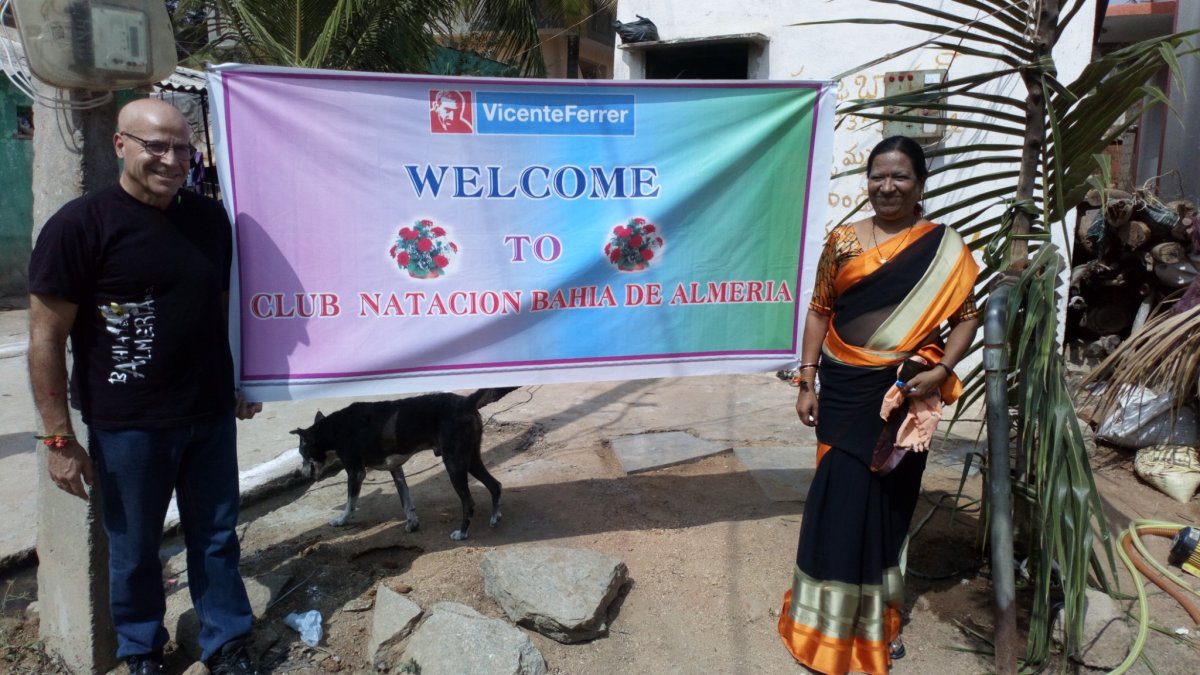 La cara solidaria de la natación.