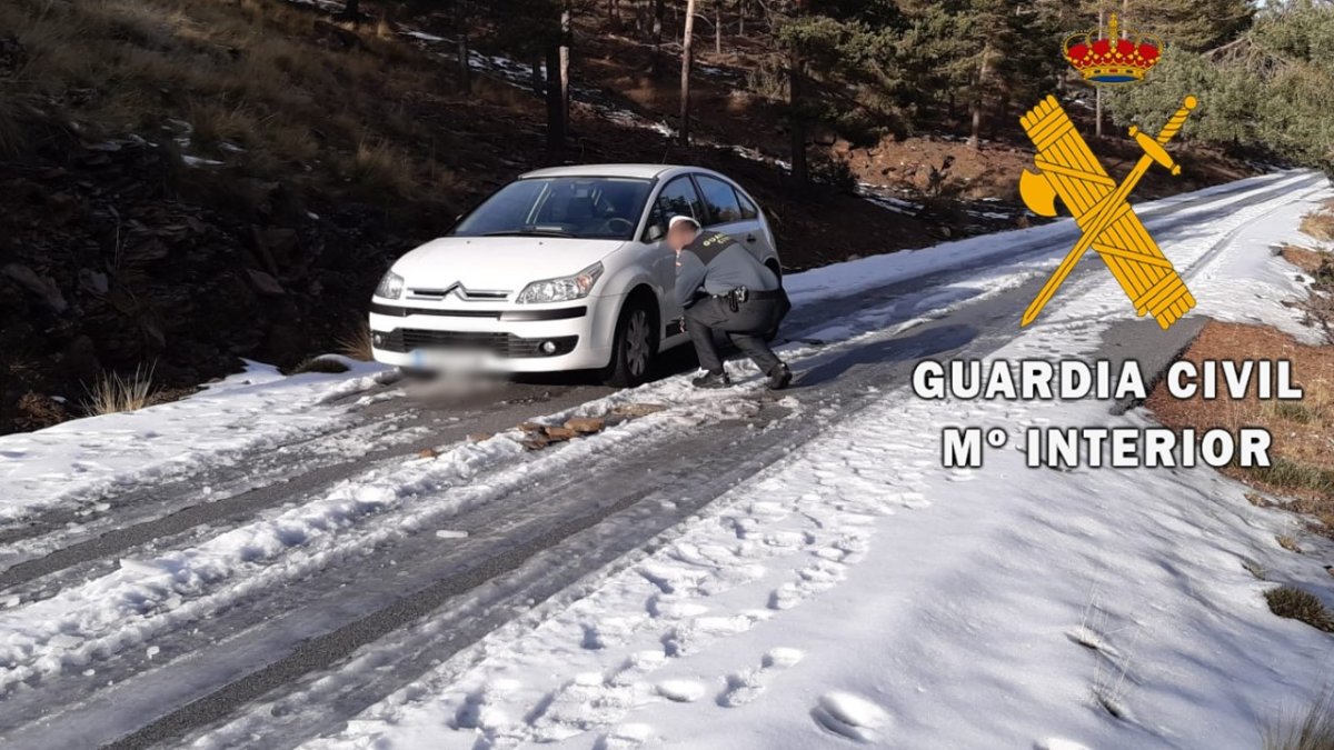 El conductor se encontraba en un gran estado de nerviosismo.