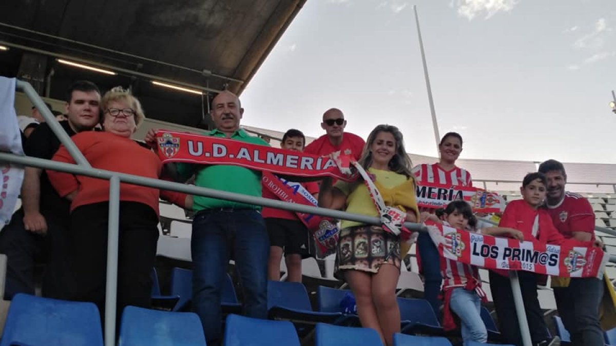 El último desplazamiento del Almería fue a Tenerife.