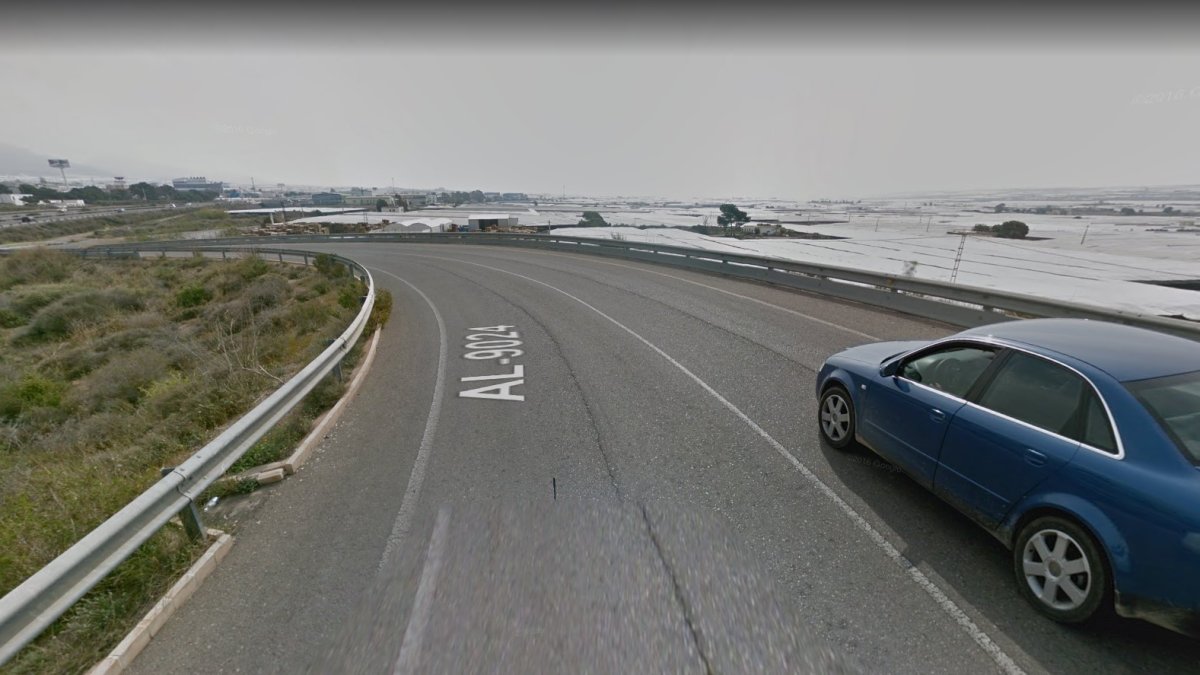 Imagen de la carretera AL-9024.