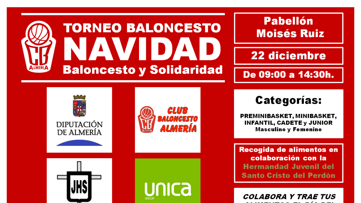 El Campus de Navidad con el CB Almería.