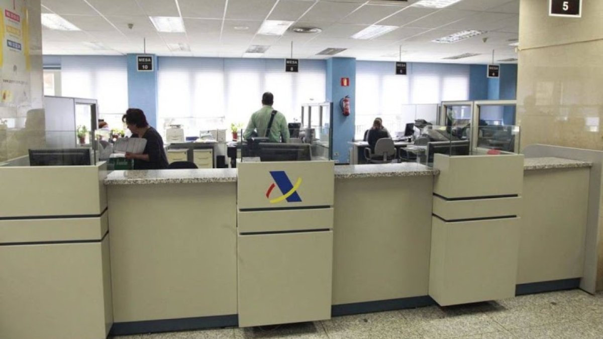 Oficina de la Agencia Tributaria.