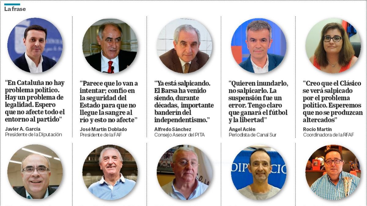 La opinión antes de vivir el gran día.