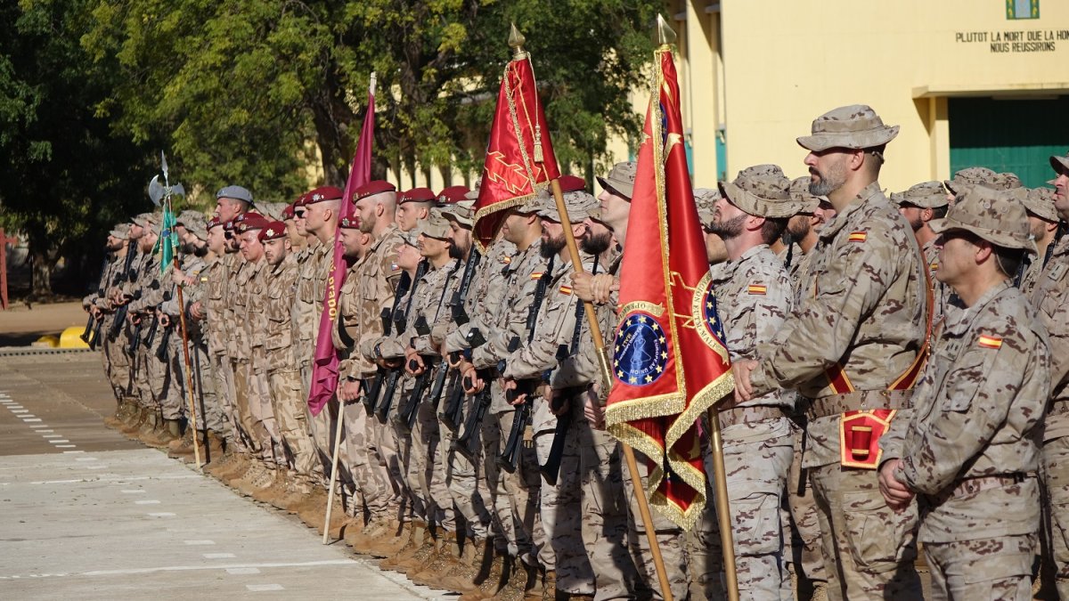 Legionarios en Malí.