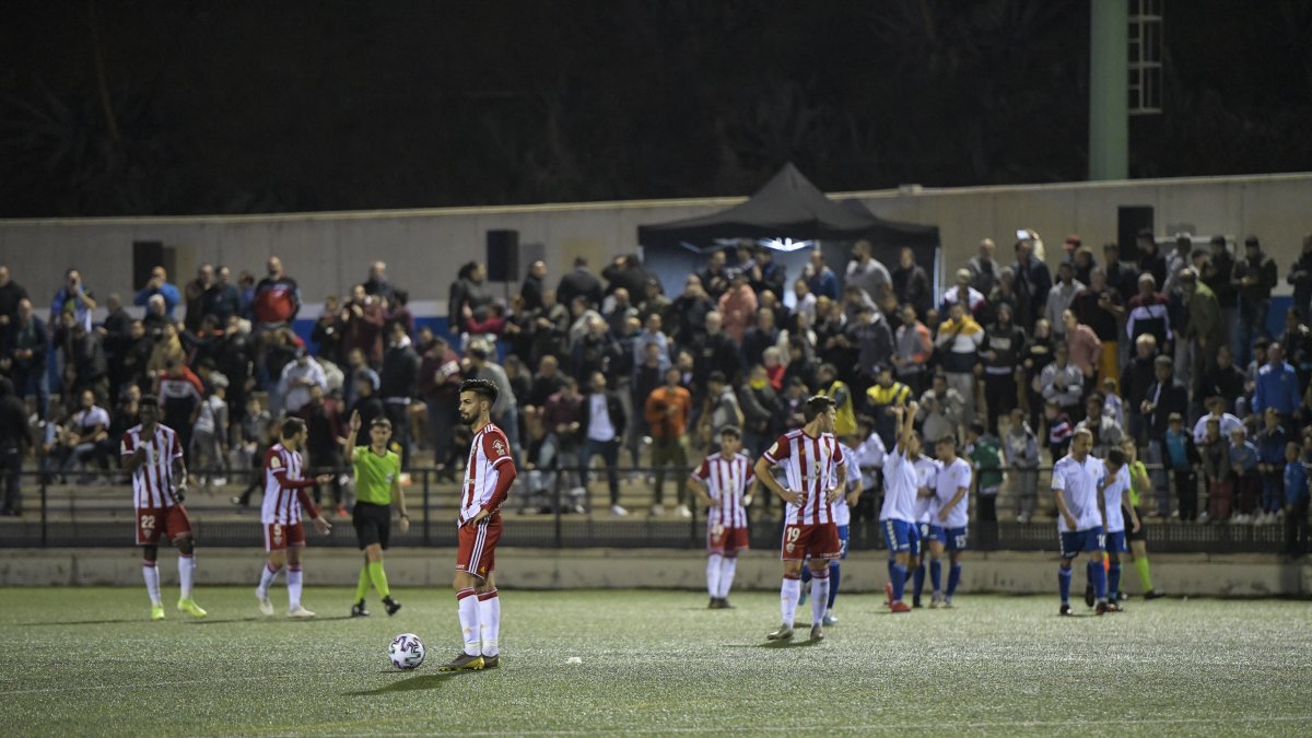 La imagen de la derrota.