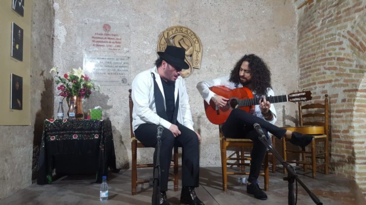 Imagen de un concierto en la Peña Flamenca El Taranto.