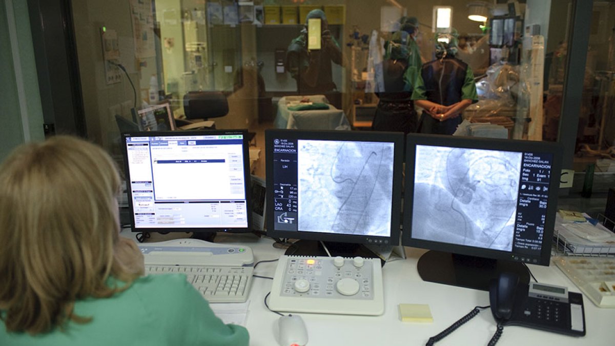 Profesionales sanitarios.