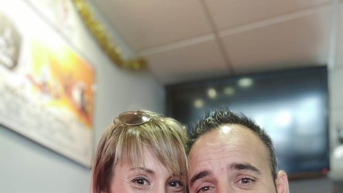 Sara y Omar, ganadores del concurso de Expoboda 2019.