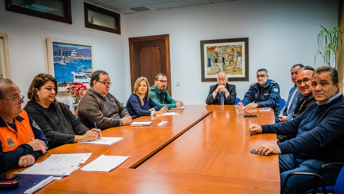 Reunión de coordinación del dispositivo de seguridad.