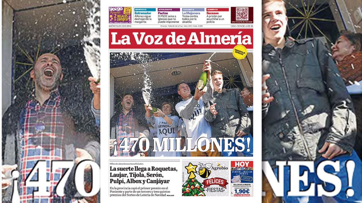 5ª vez. Año 2015. Nº 79.140. Laujar