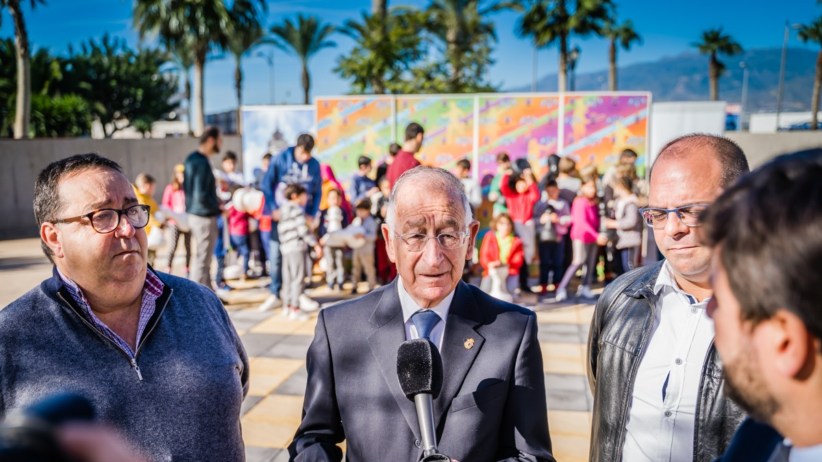 José Juan Rubí y Gabriel Amat en la puesta de largo del evento.