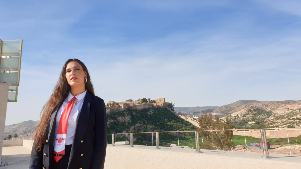 Ana Mar García es profesora de cante flamenco en el conservatorio de Murcia.