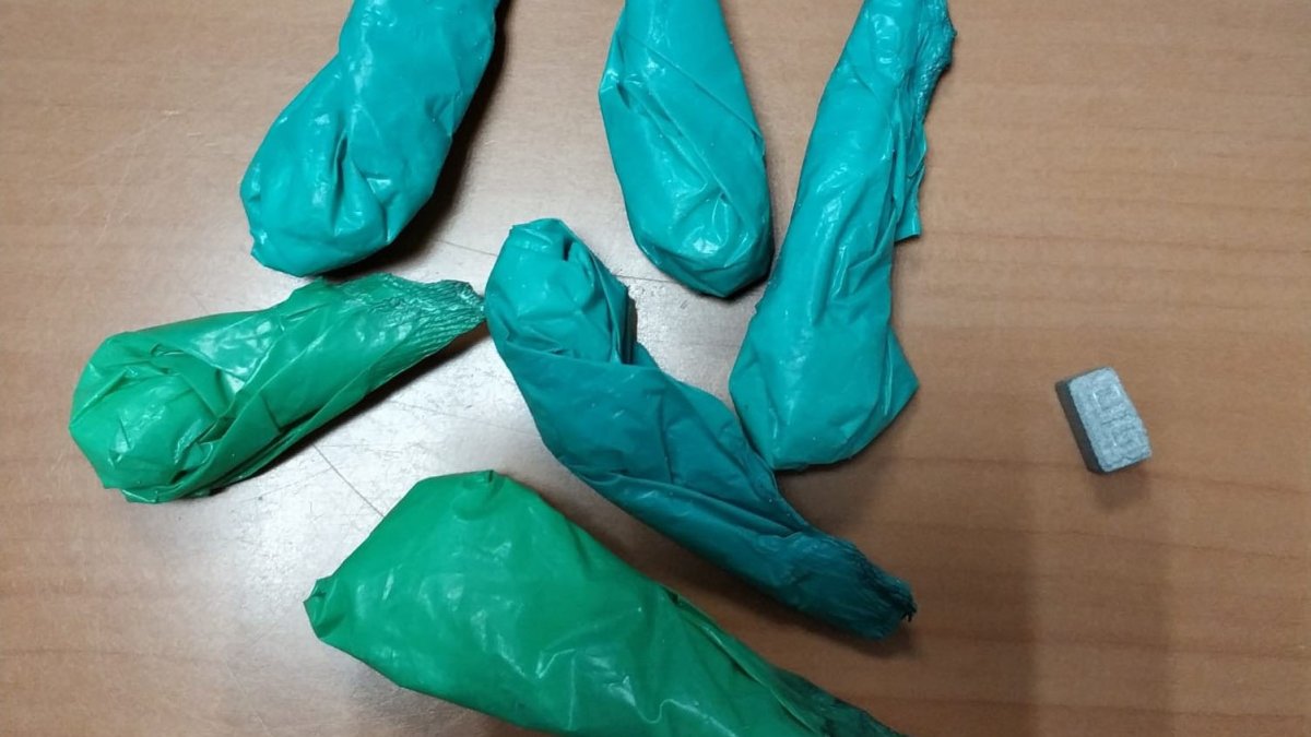 Droga incautada por la Policía Nacional.