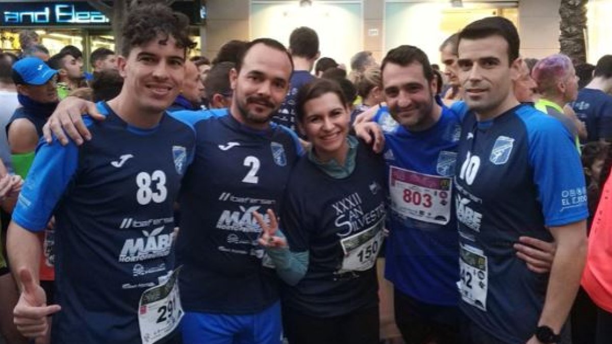 Desde la pista a la San Silvestre de El Ejido.