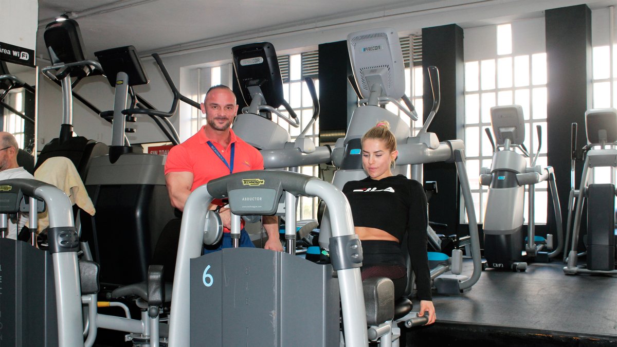 Imagen de un gimnasio.