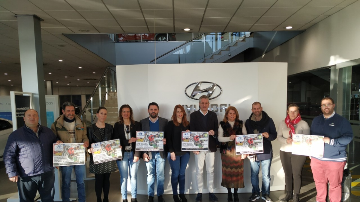 Presentación del Circuito en Hyundai Almerialva.