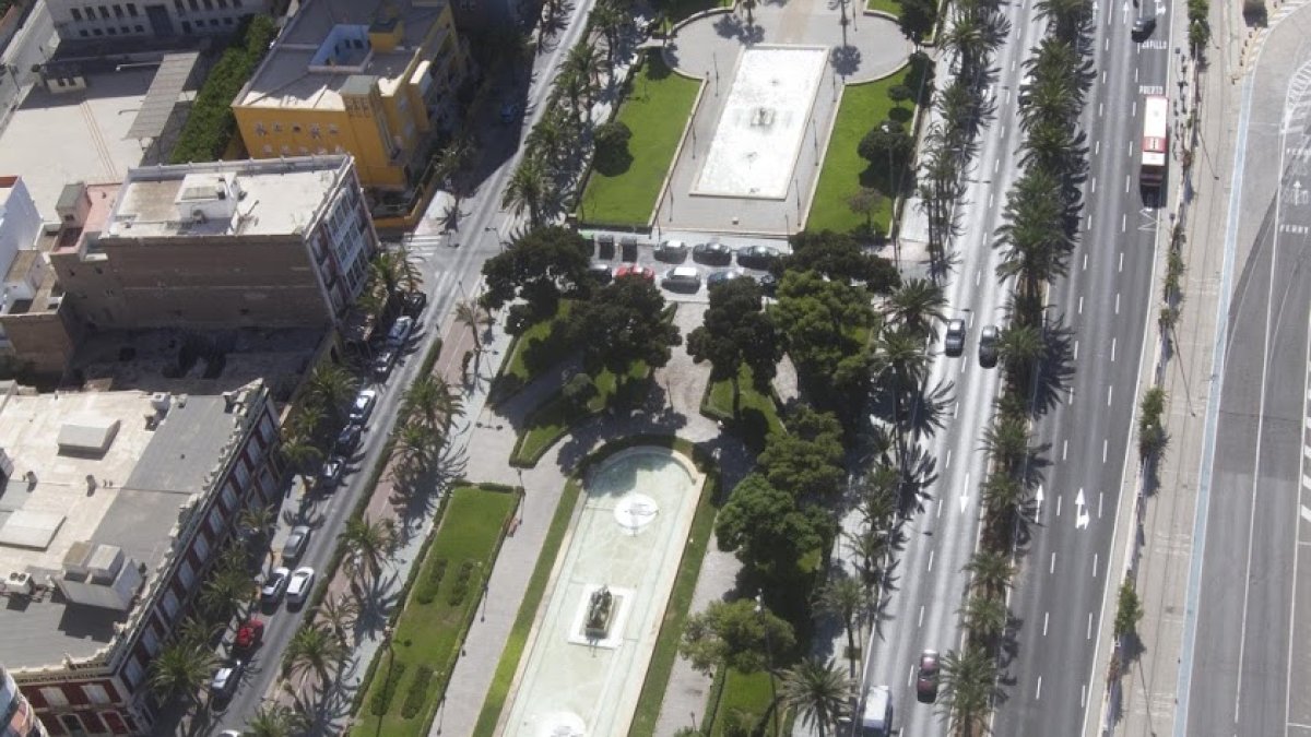 La Vía Parque es una de las zonas que tendrán nueva iluminación.