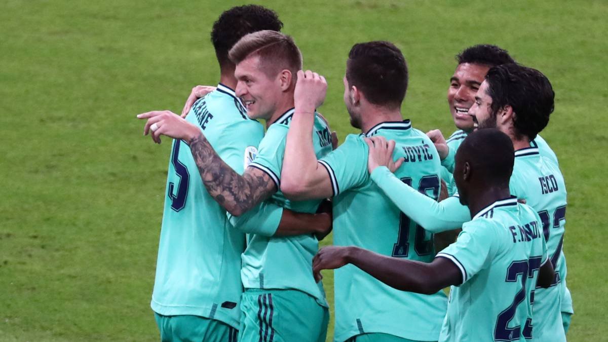 El Real Madrid fue muy superior en la primera semifinal.