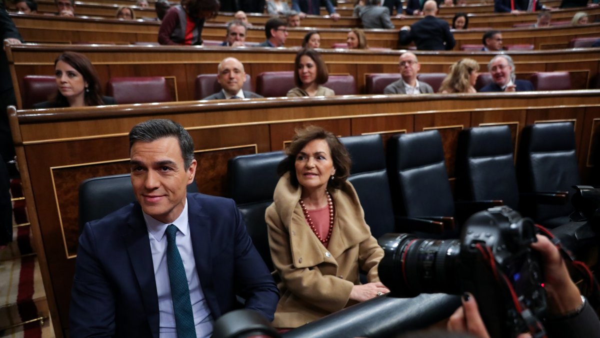 Carmen Calvo y Nadia Calviño serán dos de las tres Vicepresidentas.