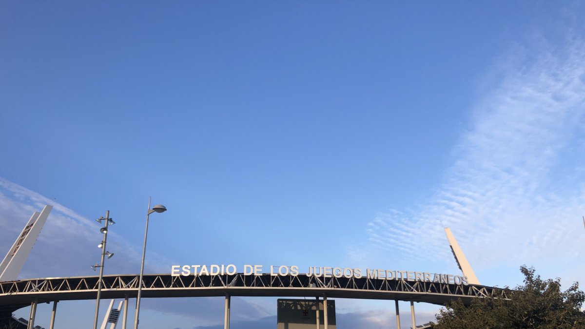 Panorámica del Estadio de los Juegos Mediterráneos
