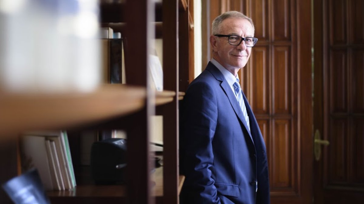 José Guirao, en una entrevista a LA VOZ en su primera visita a Almería como ministro.