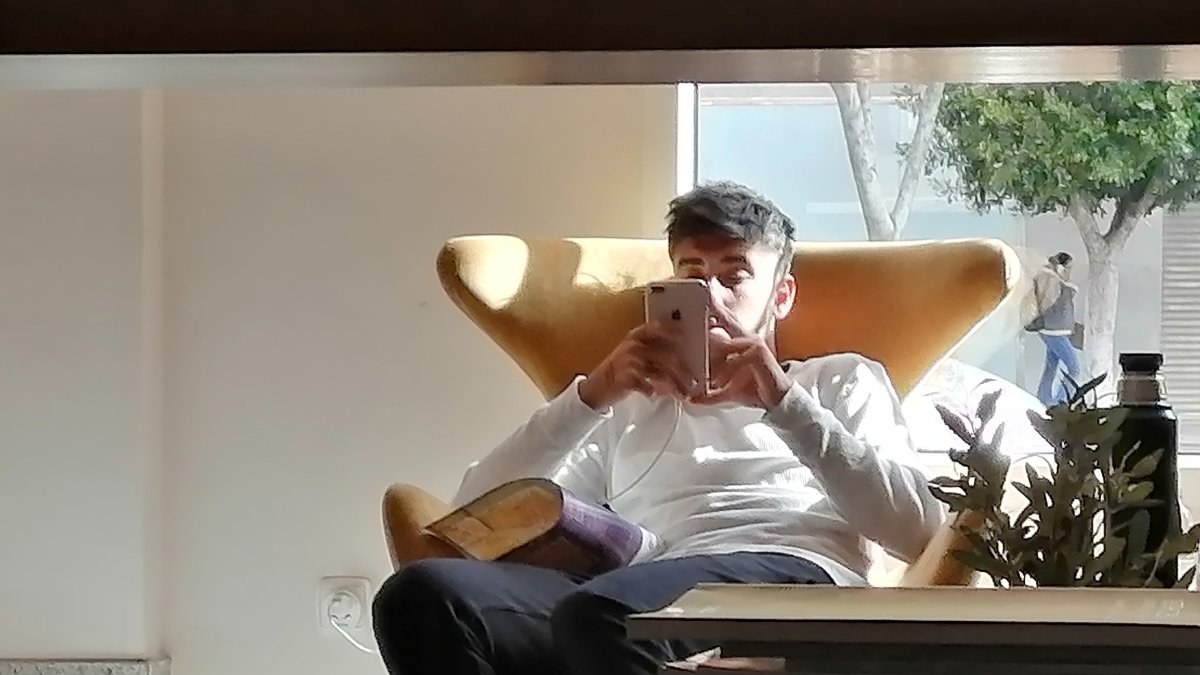 Leonel Di Plácido en un hotel de la capital.