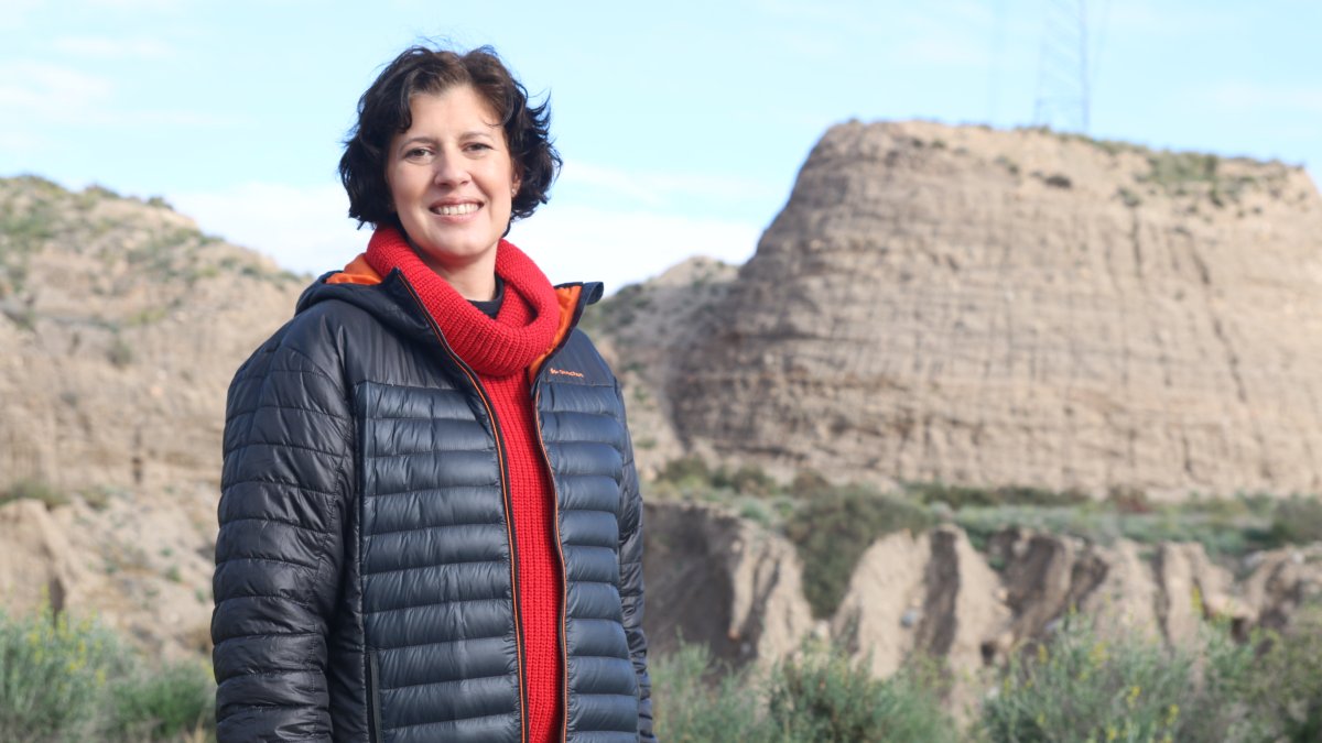 Esther Manzano, en Almería