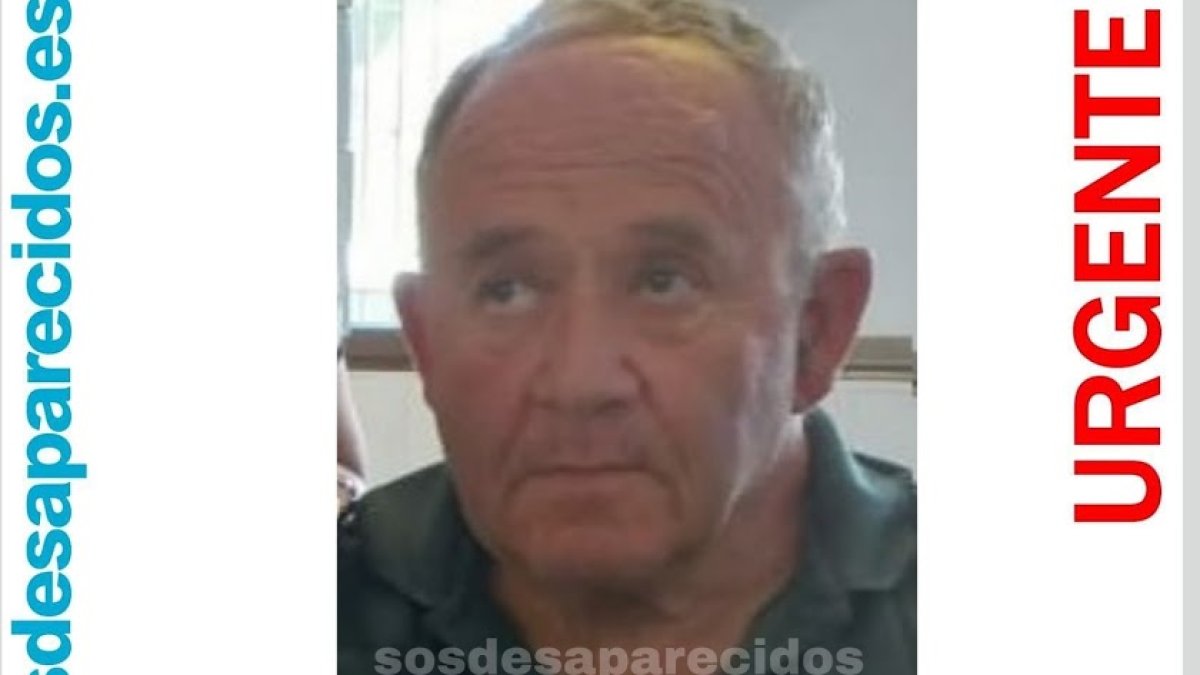 Detalle del cartel de búsqueda difundido por SOS Desaparecidos.