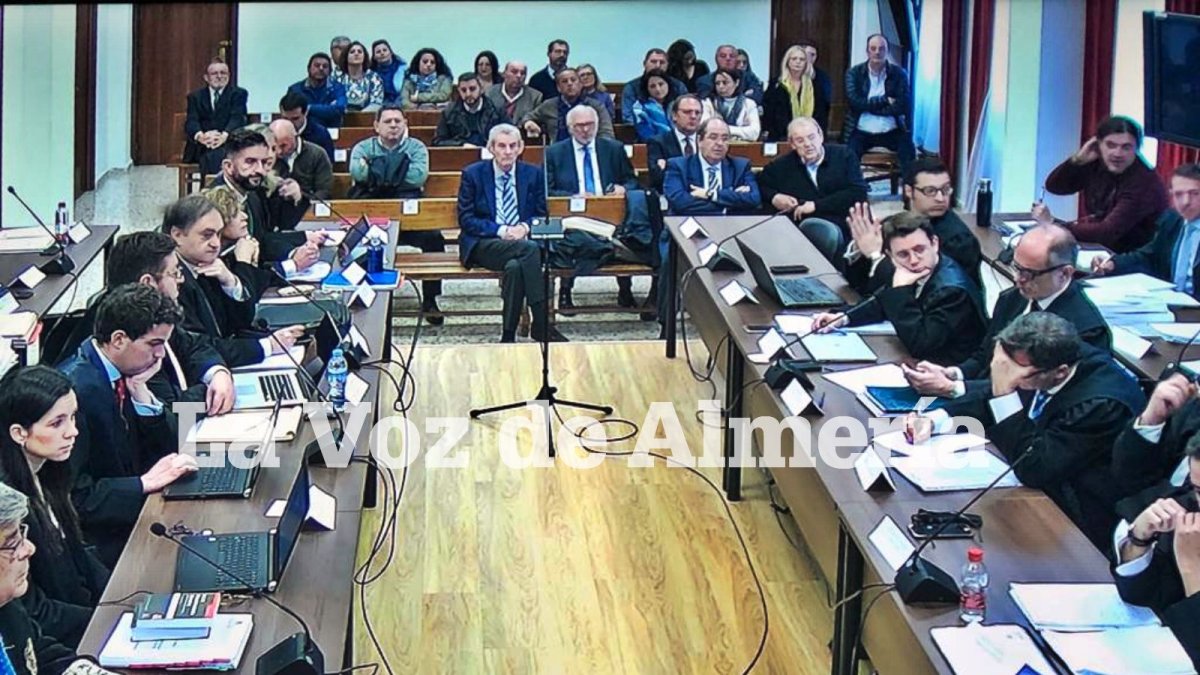 Imagen de la segunda sesión del Caso Poniente.
