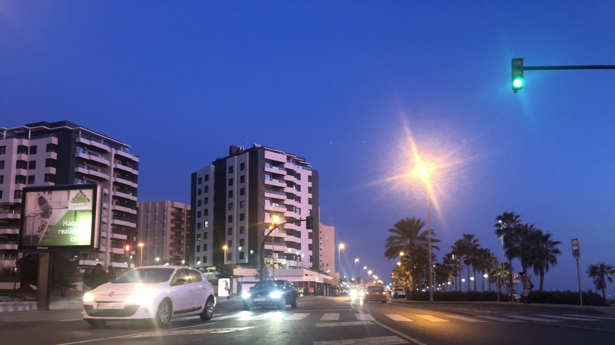 Imagen de la Avenida de Cabo de Gata.