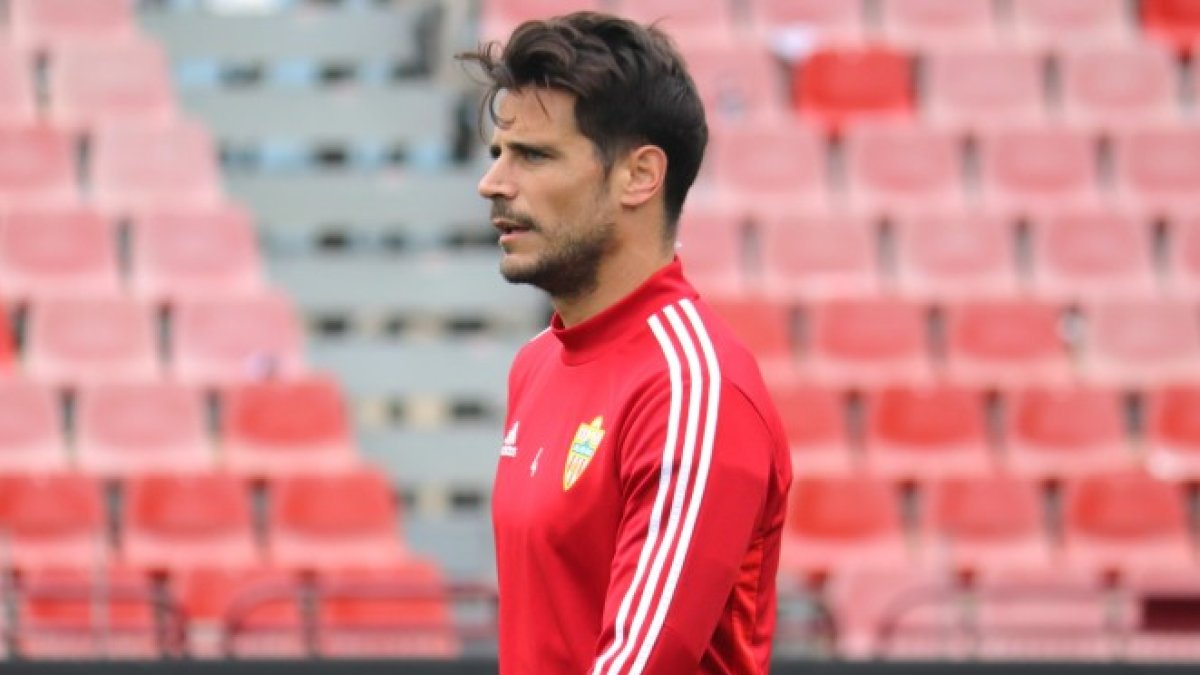 Romera durante el entrenamiento de este sábado en el Mediterráneo.