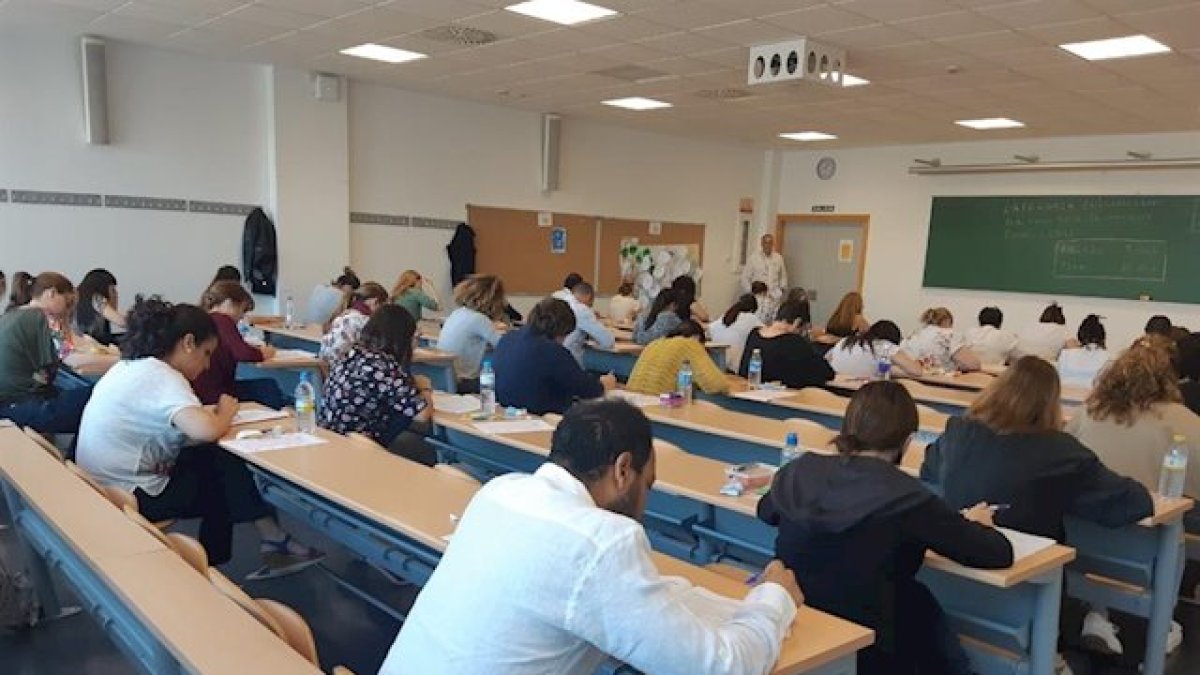 Opositores del SAS durante una prueba.