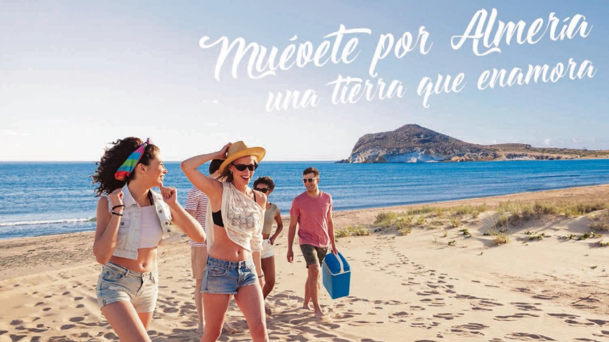 Cartel promocional de ‘Costa de almería’ que se expondrá Fitur.