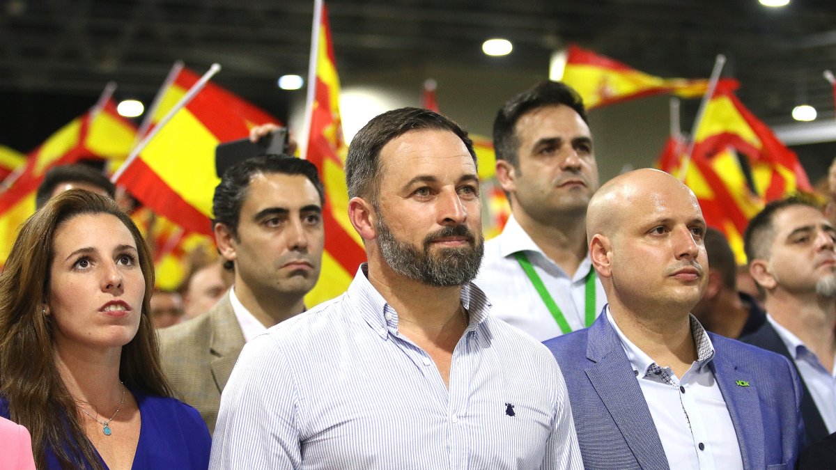 Dirigentes nacionales y provinciales de Vox.