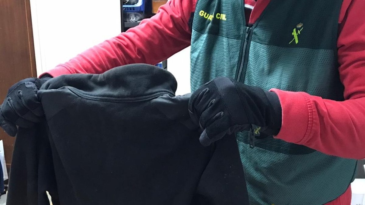 Una de las prendas robadas y posteriormente recuperadas.