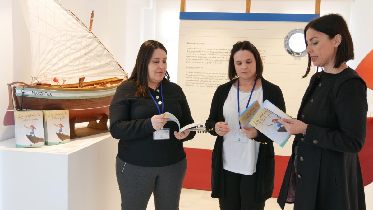 Presentación del cuaderno sobre ‘Julita la Pirata’ en el Centro de la Pesca.