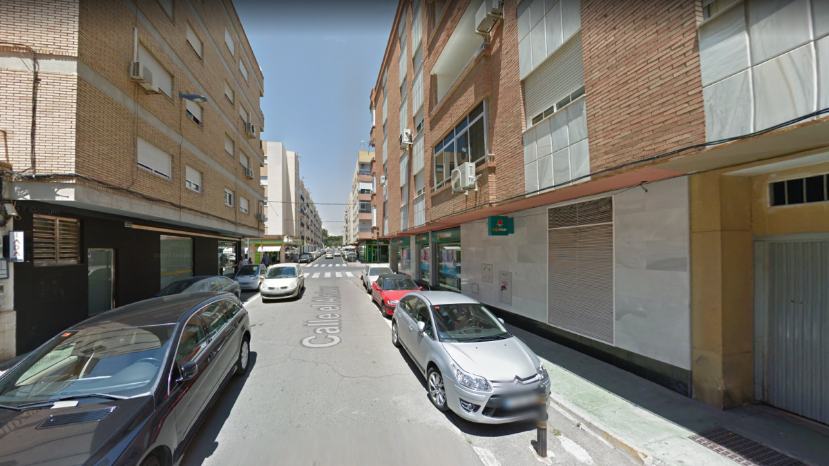 Captura de la imagen de la calle Alcázar.