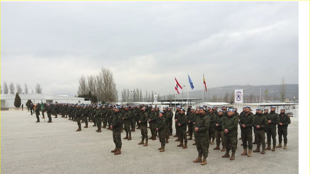 Formación en la base.