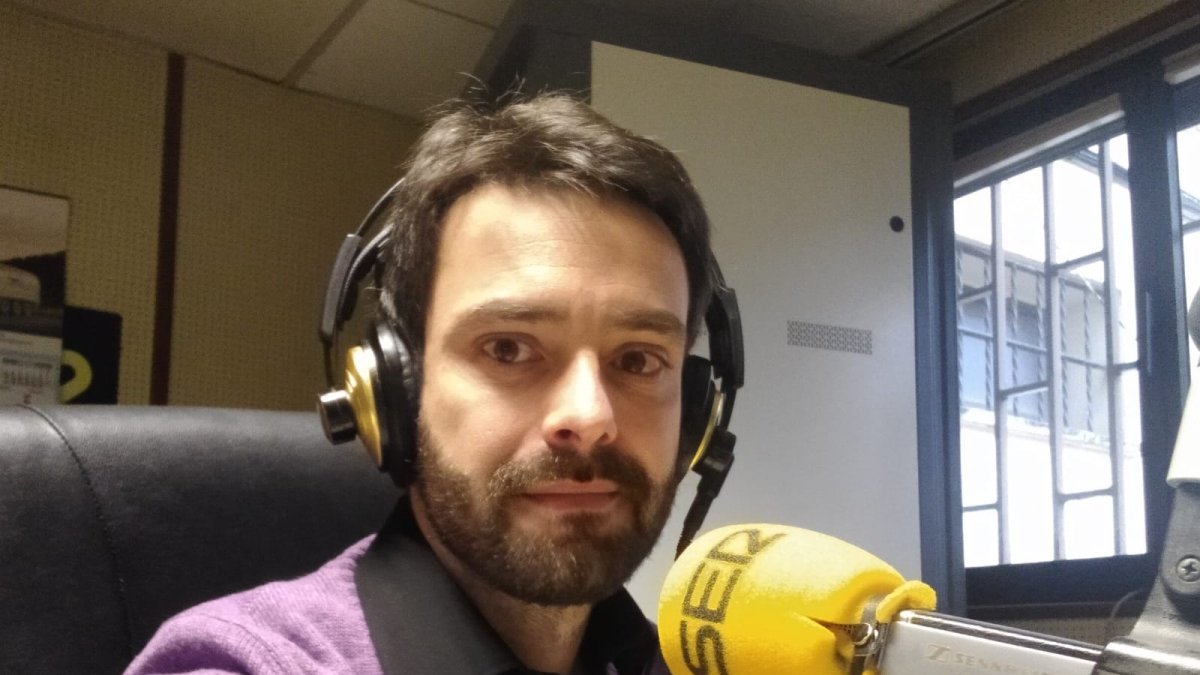 José Carlos San José, de la Cadena SER de Soria.