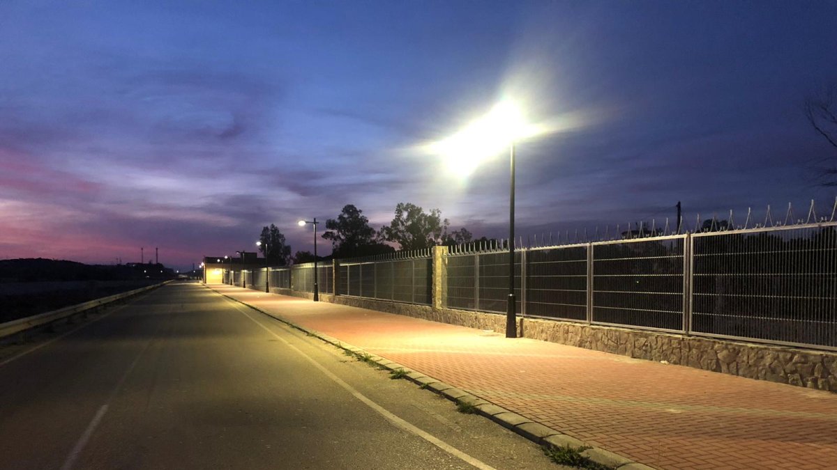 Carretera del pantano en Cuevas del Almanzora.