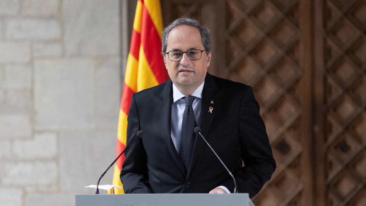 El presidente de la Generalitat, Quim Torra.