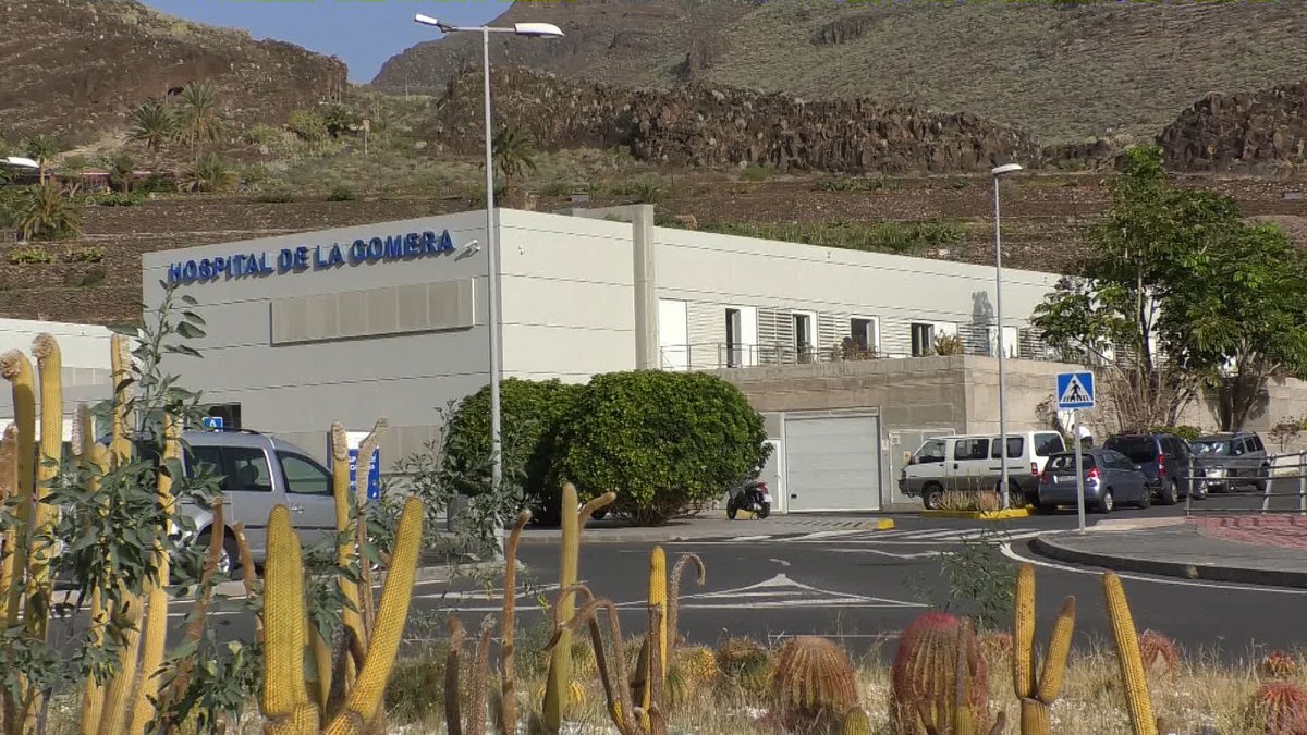 Exterior del Hospital de La Gomera.