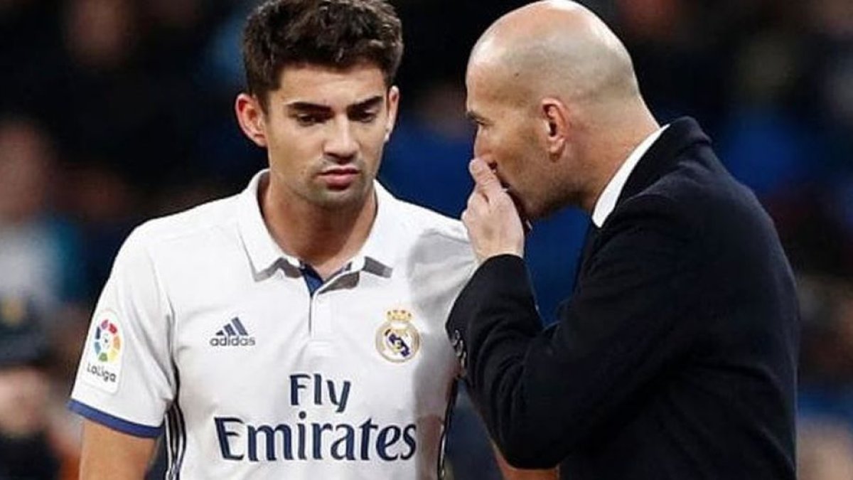 Enzo Zidane, el hijo de Zidane.