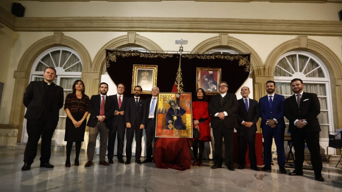 Presentación del cartel en el Patio de Luces de la Diputación Provincial.