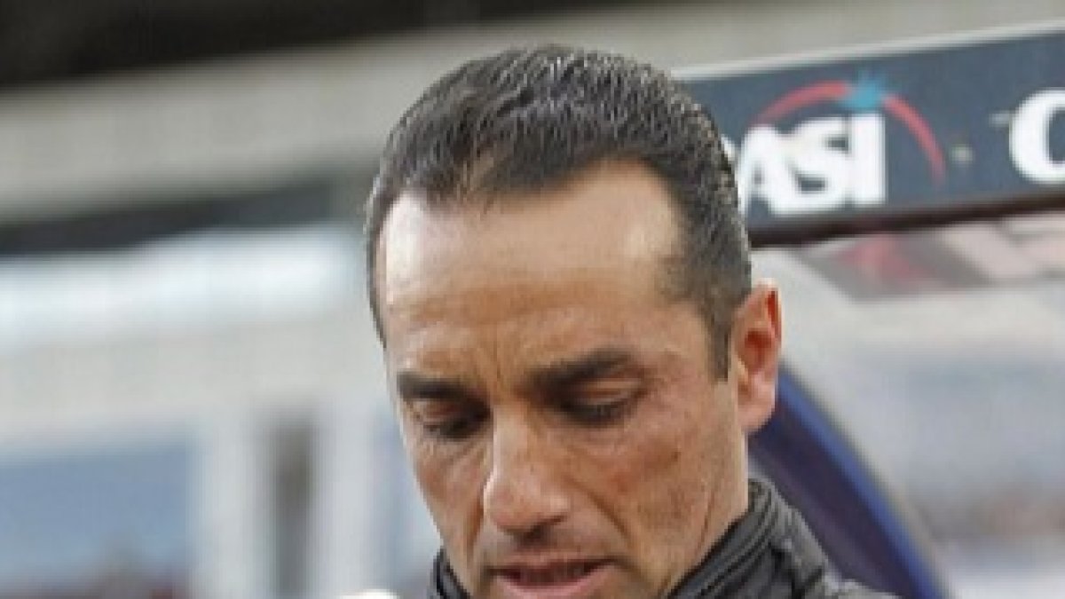 Oltra en su etapa en el Almería.