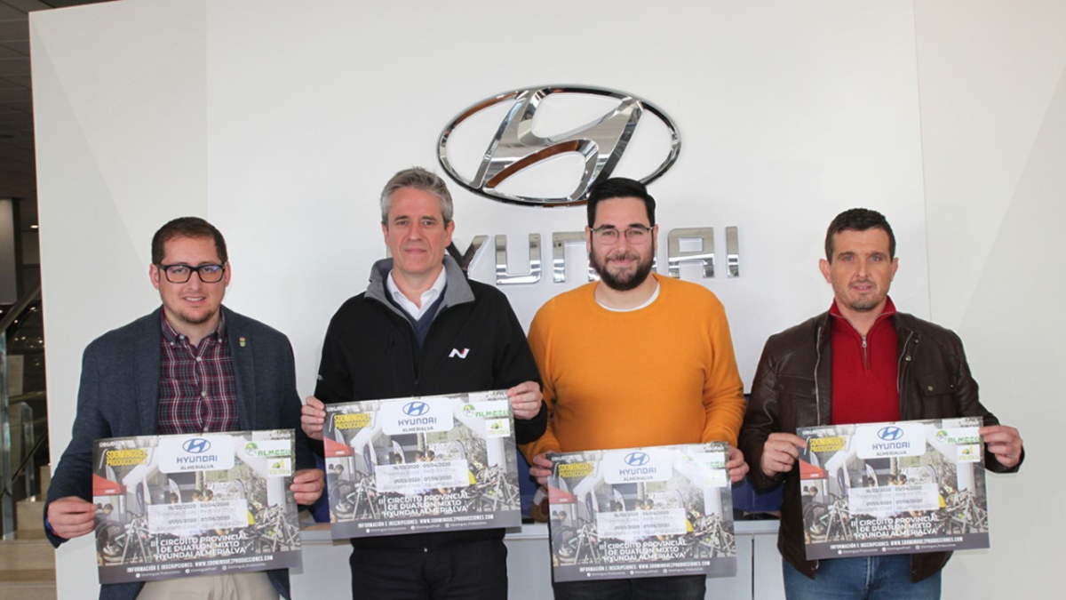 Puesta de largo del Circuito en Hyundai Almerialva.